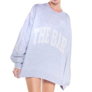 NWT The Bar Varsity Sweatshirt - XL